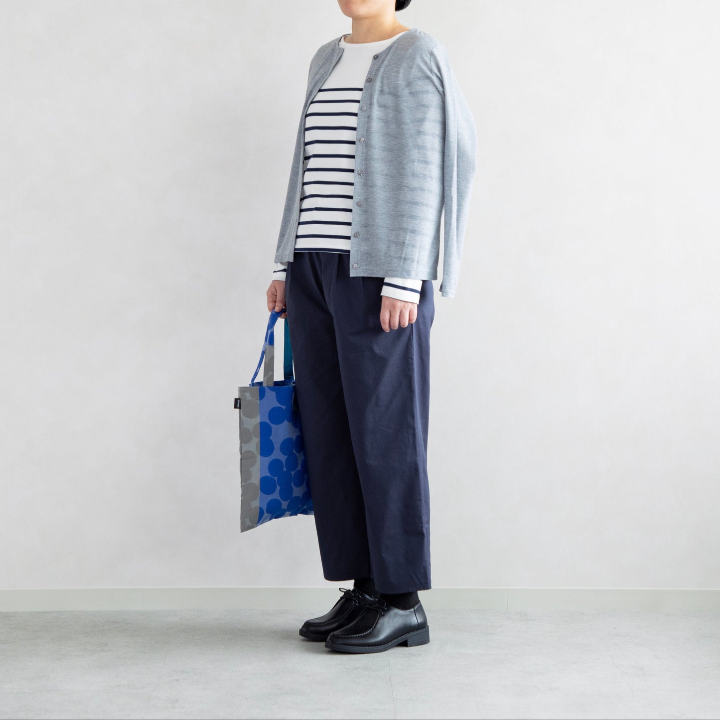 キレイNANOタックワイドチノパンツ