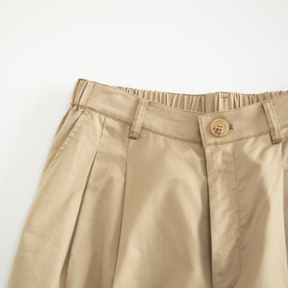 キレイNANOタックワイドチノパンツ