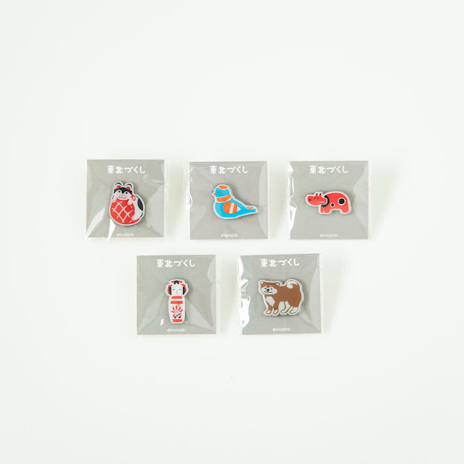 東北づくしピンズ【東北スタンダードマーケット】