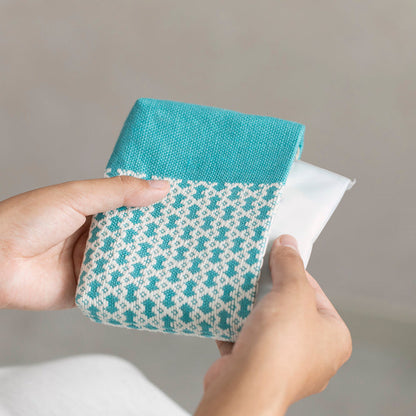 こぎん刺しポーチ【東北スタンダードマーケット×弘前こぎん研究所】