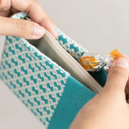 こぎん刺しポーチ【東北スタンダードマーケット×弘前こぎん研究所】