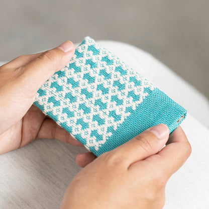 こぎん刺し名刺入れ【東北スタンダードマーケット×弘前こぎん研究所】