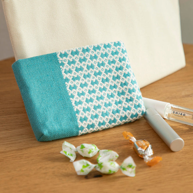 こぎん刺しポーチ【東北スタンダードマーケット×弘前こぎん研究所】