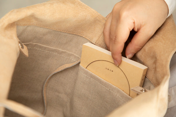 洗える革のドロップトートバッグ【トウキョウレザーファクトリー】