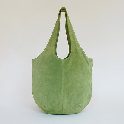 洗える革のドロップトートバッグ【トウキョウレザーファクトリー】