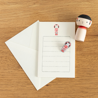 東北づくし「そえぶみ箋」＆「ピンズ」セット【東北スタンダードマーケット】