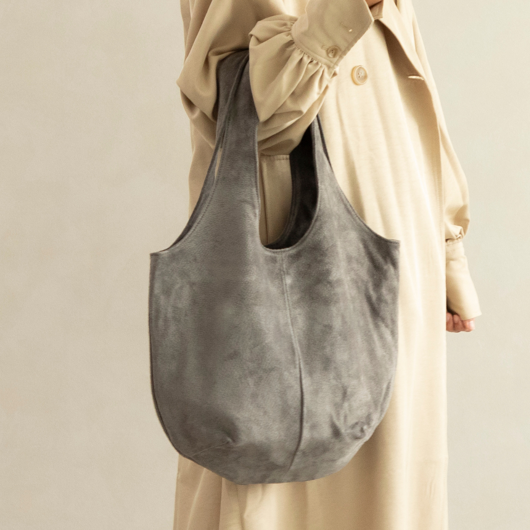 洗える革のドロップトートバッグ【トウキョウレザーファクトリー】