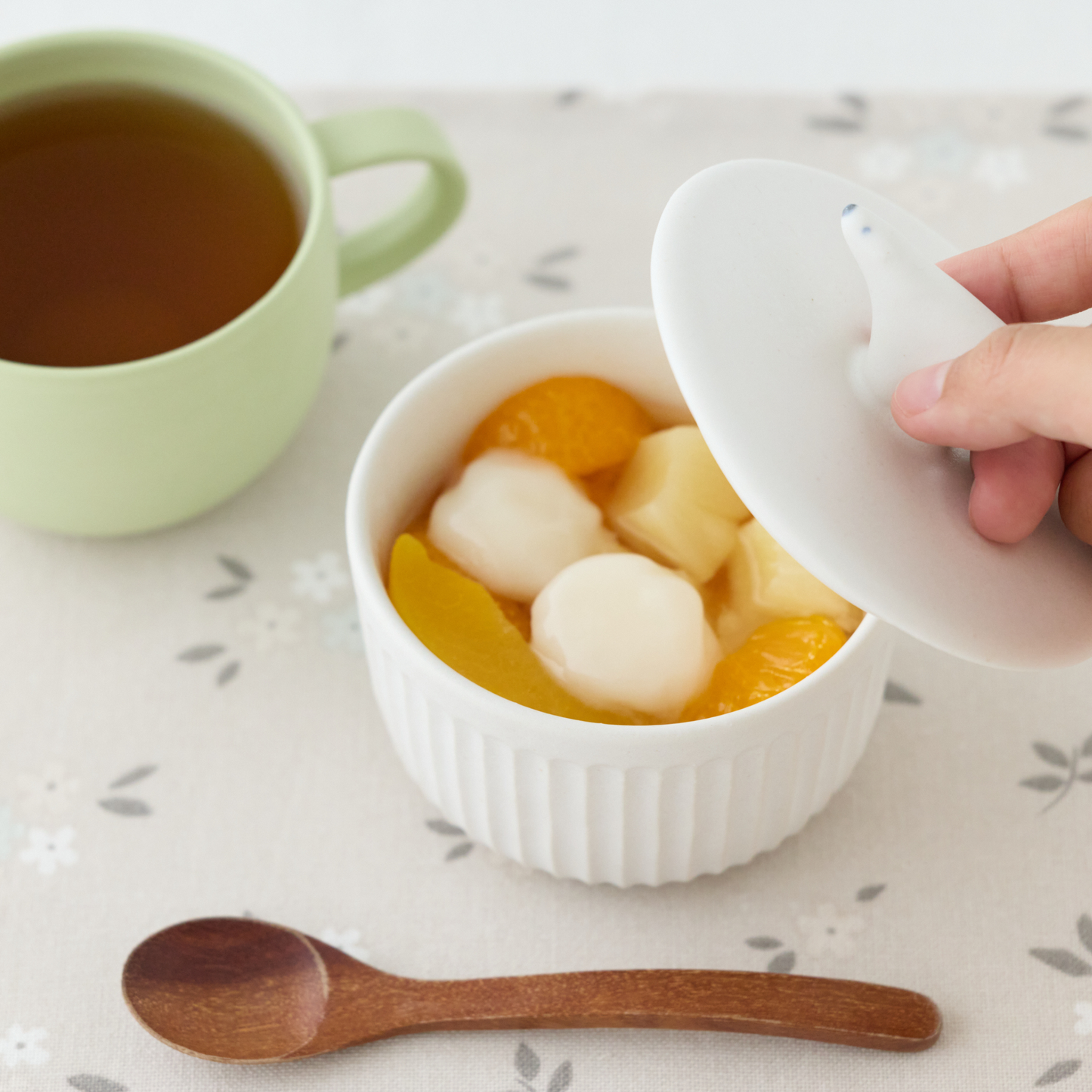 蒸しカップ シロクマ【よしざわ窯】