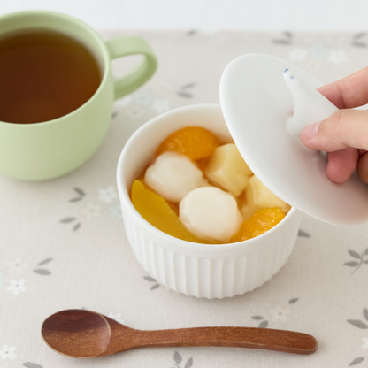 蒸しカップ シロクマ【よしざわ窯】