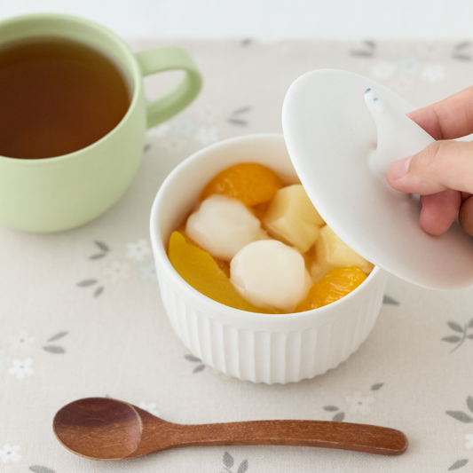 蒸しカップ シロクマ【よしざわ窯】