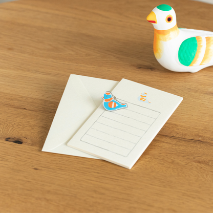 東北づくし「そえぶみ箋」＆「ピンズ」セット【東北スタンダードマーケット】