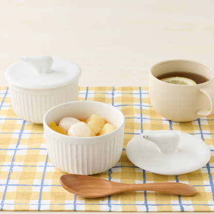 蒸しカップ シロクマ【よしざわ窯】