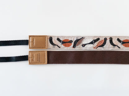 チロルリボンのカメラストラップ【レピヤンリボン】