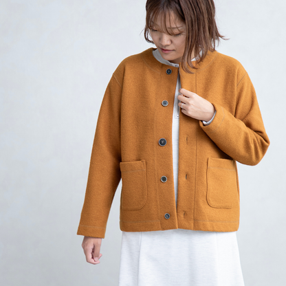 ニットのまちから届いた、ポカポカジャケット｜強縮ウールジャケット【OTA KNIT】