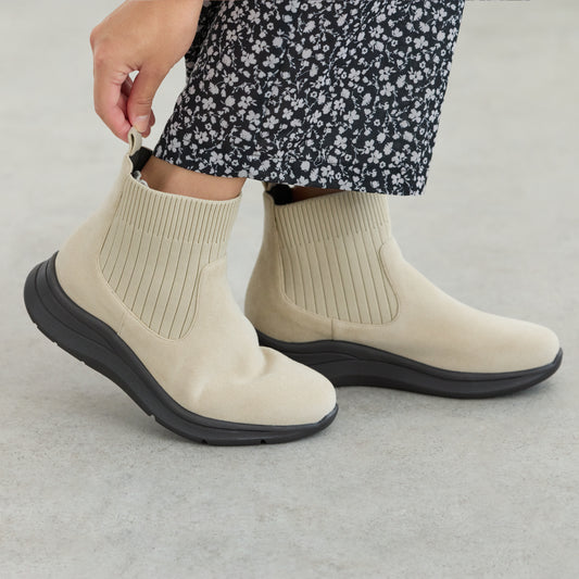 ニットショートブーツ【クロールバリエ】