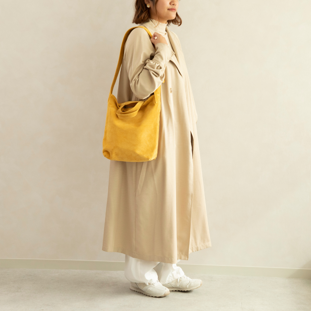 洗える革の2WAYショルダーバッグ【トウキョウレザーファクトリー】