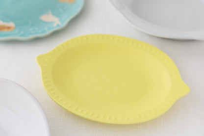 レモンのお皿 中【よしざわ窯】