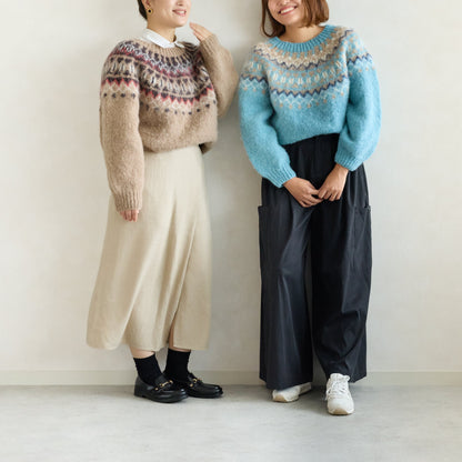 求心knit プルオーバー【marble SUD】