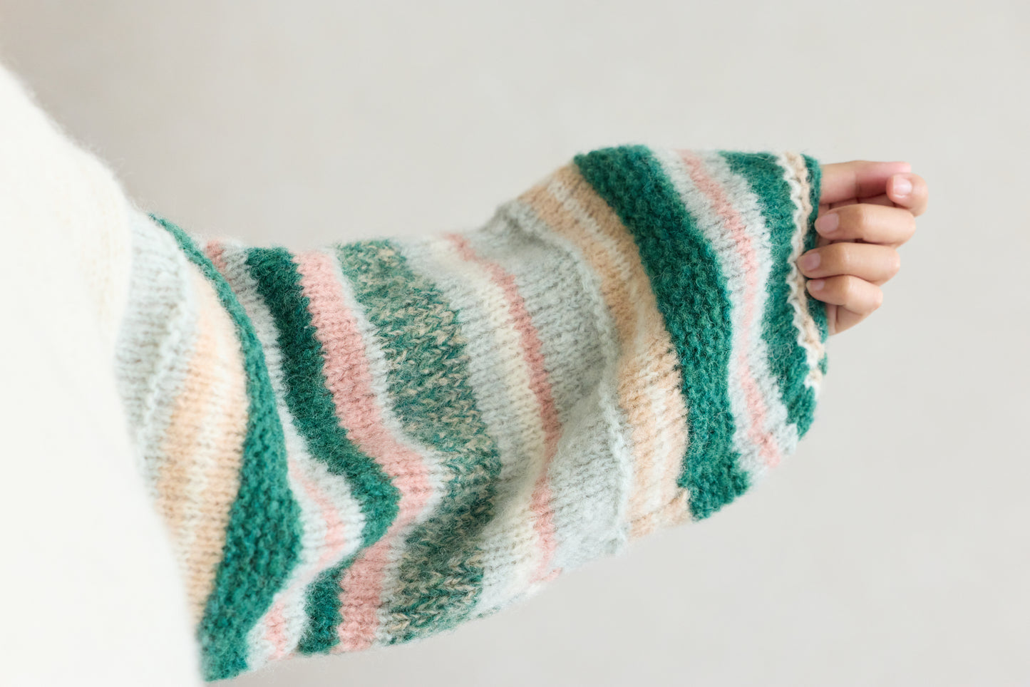 ボーダースリーブ プルオーバー【marble SUD】