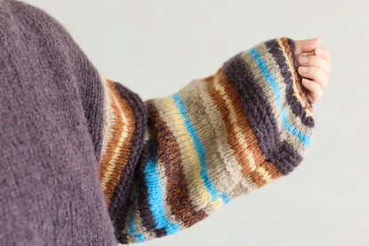 ボーダースリーブ プルオーバー【marble SUD】