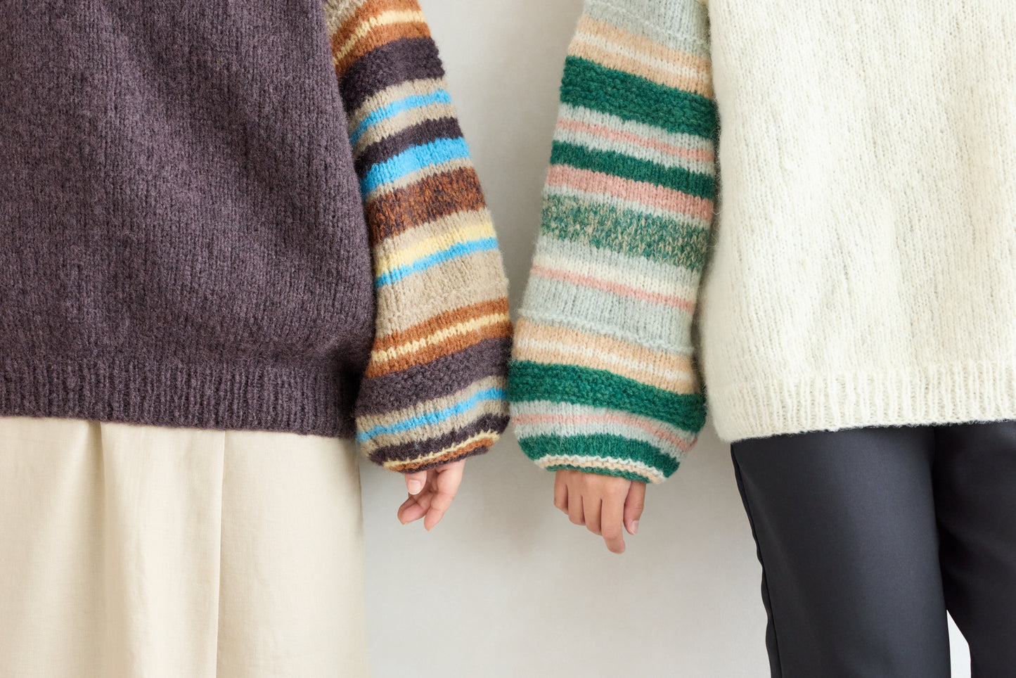 ボーダースリーブ プルオーバー【marble SUD】