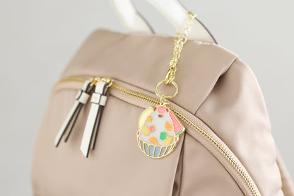 おでかけスイーツ キーホルダー【ことりっぷ×まちかど画廊】