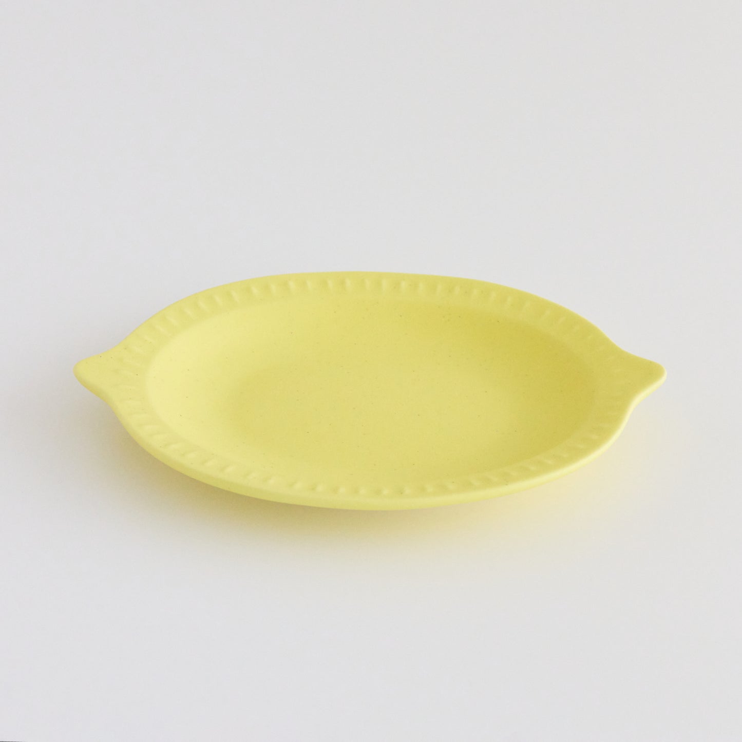 レモンのお皿 中【よしざわ窯】