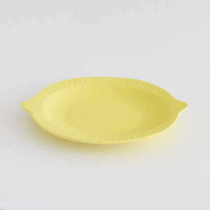 レモンのお皿 中【よしざわ窯】