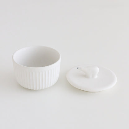 蒸しカップ シロクマ【よしざわ窯】