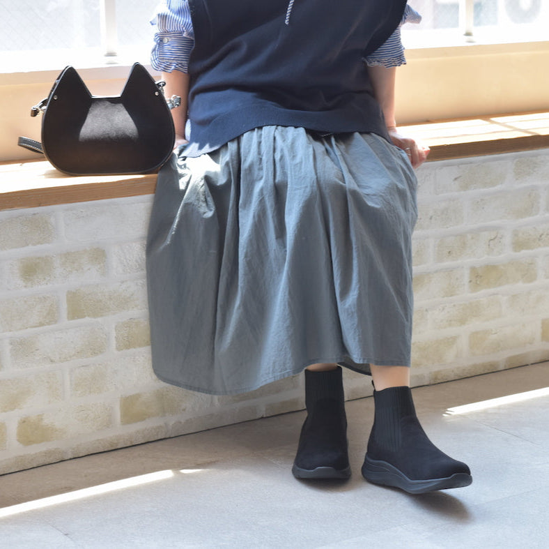 ニットショートブーツ【クロールバリエ】