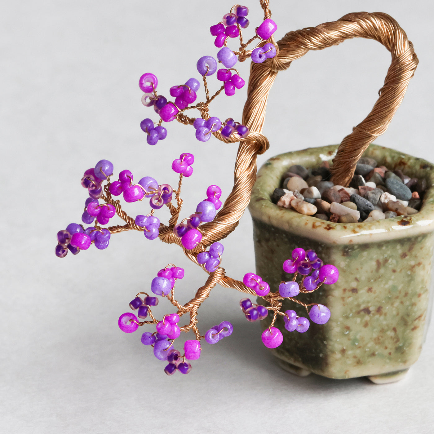 ビーズで盆栽づくり。ネジッテBONSAIキット【MIYUKI】