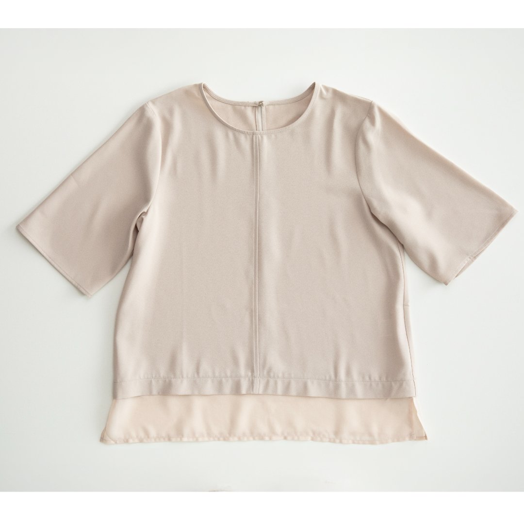 キレイNANOシアー使いプルオーバー