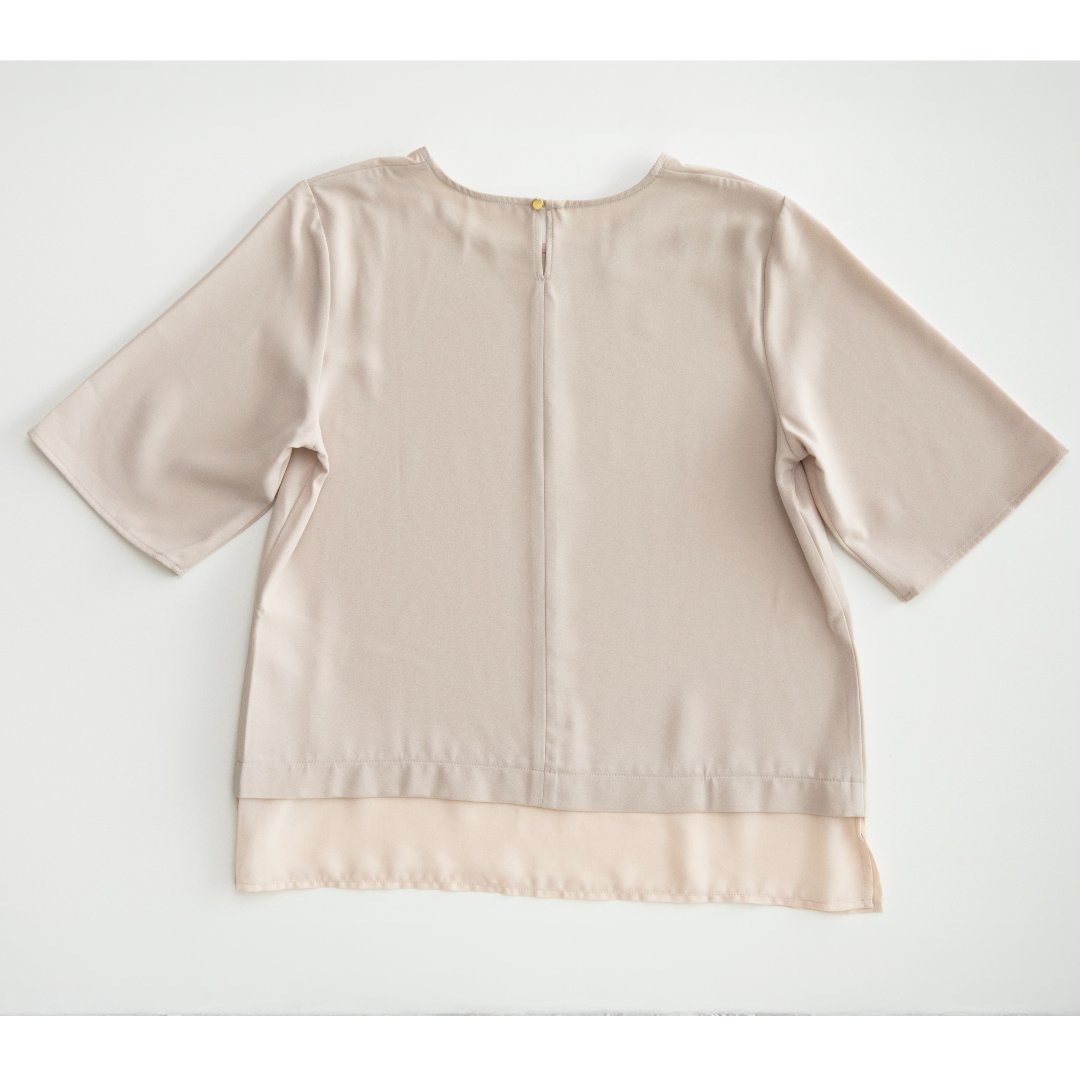 キレイNANOシアー使いプルオーバー